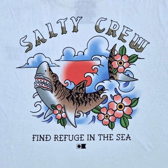 Salty Crew⛵️ Tiger Shark🦈 Vintage Collection Tee👕 - NWT - Picture 3 of 13